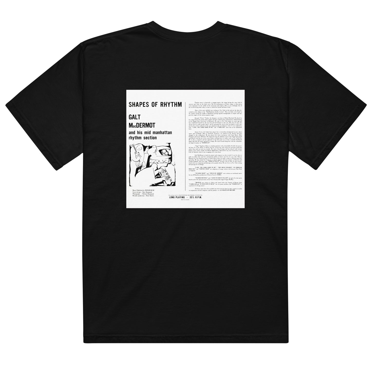 Shapes of Rhythm Album Tee