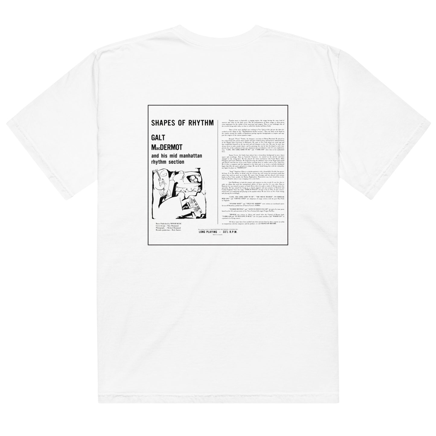 Shapes of Rhythm Album Tee